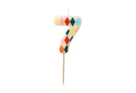 swieczka-urodzinowa-cyfra-7-romby-55-cm-styl-cyrkowy-cyrk-urodziny-romb