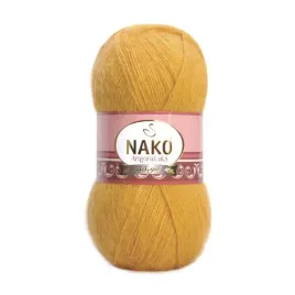 nako-angora-luks-1636-szafranowy-z-welna