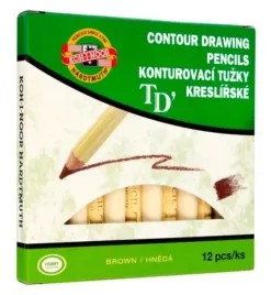 12x-kredka-czeska-brazowa-do-oczu-brwi-miekka-konturowka-braz-mat