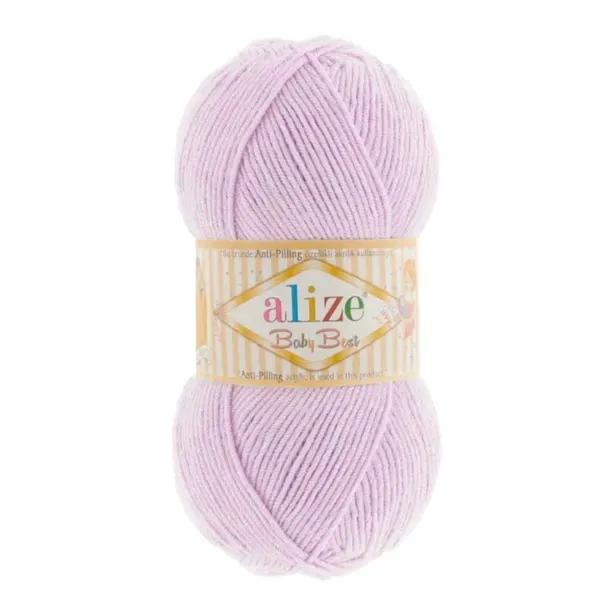Włóczka Alize Baby Best 27 - liliowy