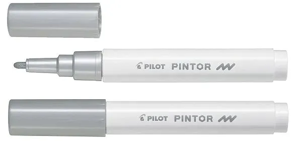 pilot-marker-pintor-f-srebrny-stan-nowy-waga-z-opakowaniem-0-03-kg