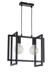lampa-wiszaca-dekoracyjna-geometryczna-loft-czarna-podwojna-do-salonu-sigma