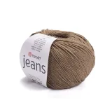 yarnart-jeans-40-orzechowy
