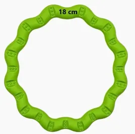 fiboo-szarpak-dla-psa-fringo-szarpak-i-dysk-2w1-zielony-18cm