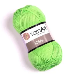 wloczka-yarnart-ideal-226-pistacjowy-100percent-bawelna-50gr-170m