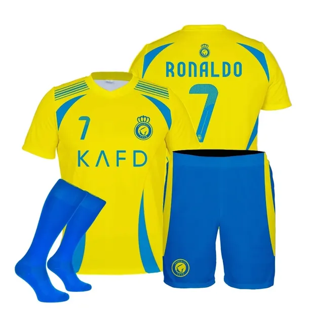 Ronaldo AN komplet koszulka spodenki getry rozmiar 128