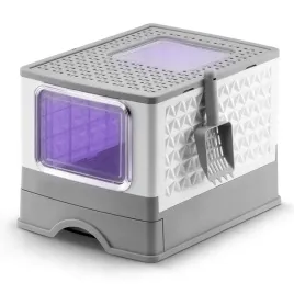 duza-zamknieta-kuweta-dla-kota-z-szuflada-bakteriobojcza-lampa-uv-i-lopatka