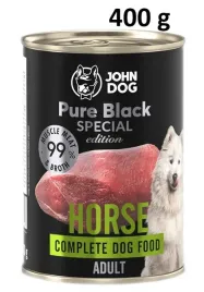 john-dog-konina-mokra-karma-dla-psa-pure-black-special-konina-400g