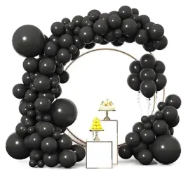 girlanda-balonowa-luk-jednokolorowa-czarny-87-szt
