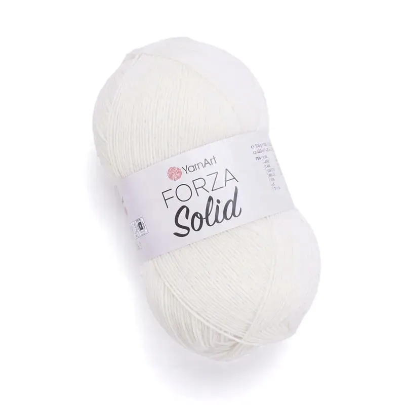 yarnart-forza-solid-4601-smietankowy