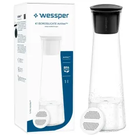 szklana-karafka-na-wode-i-napoje-wessper-1l-z-filtrem-do-wody-kranowej