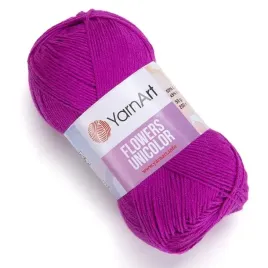 yarnart-flowers-unicolor-750-fuksja-z-bawelna