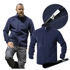 bluza-robocza-meska-polarowa-granatowa-polar-roboczy-bhp-ardon-polar-450-m