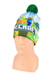 minecraft-m1-czapka-drukowana-rozmiar-m-54-57-z-pomponem