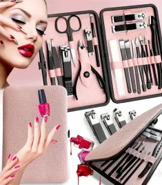 zestaw-do-manicure-przenosny-obcinacz-do-paznokci-paznokcie-nozyczki-18-el