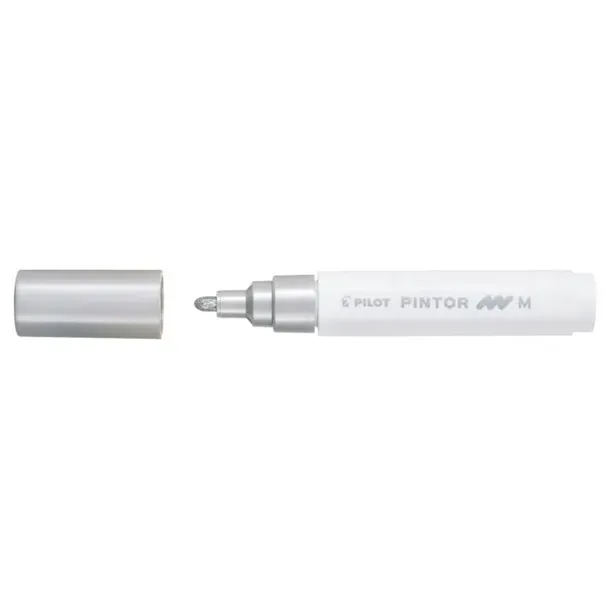 pilot-marker-pintor-m-srebrny-stan-nowy