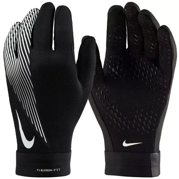 Rękawiczki zimowe męskie NIKE THERMA-FIT dotykowe termiczne do biegania - M