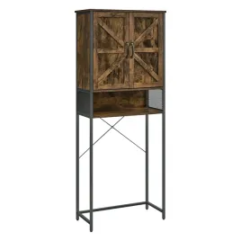 regal-lazienkowy-nad-pralke-toalete-szafka-rustykalna-brazowa-170x66x306cm