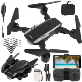 dron-d19hw-skladany-z-kamera-wi-fi-zawis-podglad-na-zywo-15min-zasieg-100m