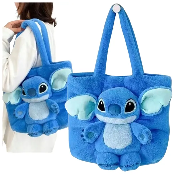 TOREBKA PLUSZAK STICH STITCH MASKOTKA PLUSZOWA TOREBECZKA NA RAMIĘ DZIECI