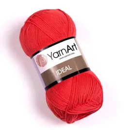 wloczka-yarnart-ideal-236-koralowy-100percent-bawelna-50gr-170m