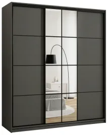 szafa-przesuwna-z-lustrem-180-cm-edge-do-sypialni-z-polkami-grafit