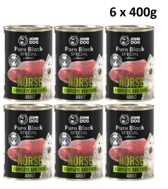 john-dog-konina-mokra-karma-dla-psa-pure-black-special-konina-6x400g