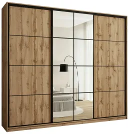 szafa-przesuwna-z-lustrem-280-cm-edge-max-wysoka-do-sypialni-dab-wotan