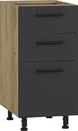 szafka-dolna-kuchenna-3-szuflady-hettich-dab-craft-antracyt-vento-d3s-40-82