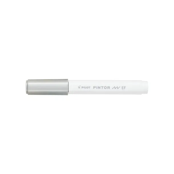 pilot-marker-pintor-ef-srebrny-waga-z-opakowaniem-0-1-kg