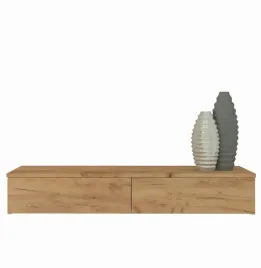 toaletka-konsola-wiszaca-rtv-80-cm-dwie-szuflady-drewniana-dab-craft