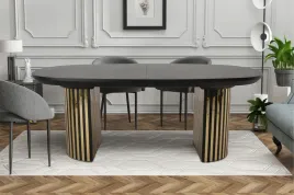 stol-debowy-ludwik-czarny-ze-zlotymi-lamelami-t72-glam110x200-300-cm