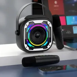 zestaw-karaoke-z-2-mikrofony-bezprzewodowe-glosnik-bluetooth-led-kolorowa