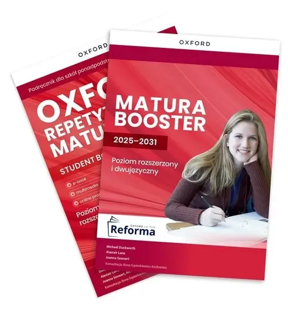 Oxford Repetytorium Maturzysty 2024 POZIOM ROZSZERZONY + Matura Booster