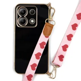 etui-do-xiaomi-redmi-note-13-5g-joless-black-czarny-rozowa-smycz-serca