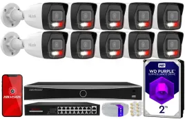 zestaw-monitoring-ip-10-kamer-8mp-4k-hybrid-light-rejestrator-hikvision-poe