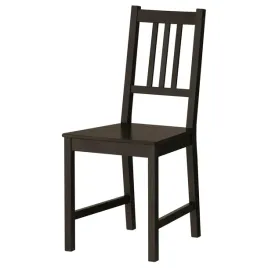 ikea-stefan-krzeslo-brazowo-czarny