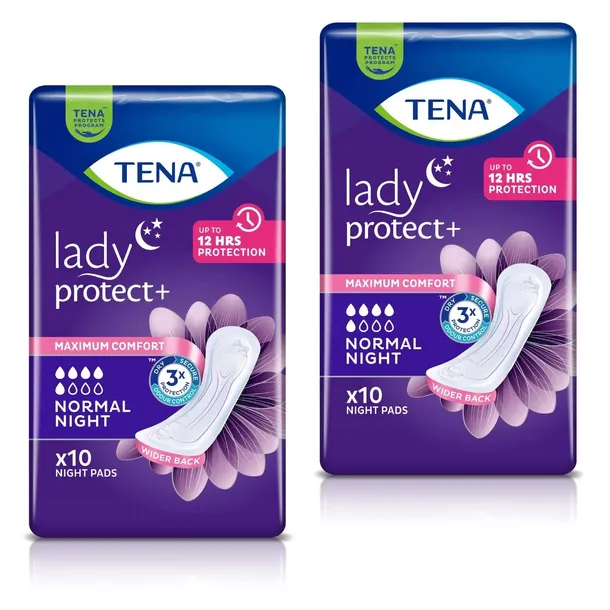 Wkładki chłonne Tena Lady Normal Night 10 szt.