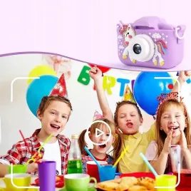 aparat-cyfrowy-dla-dzieci-jednorozec-fioletowy-podwojny-aparat-karta-32gb