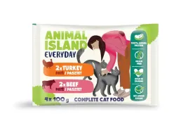 animal-island-karma-mokradla-kota-pasztet-wolowina-i-indyk-4-x-100g