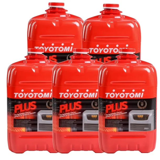 Paliwo naftowe nafta do piecyków Toyotomi Plus ZIBRO 100 litrów = 5 baniek