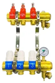 rozdzielacz-3-sekcji-do-podlogowki-ogrzewania-podlogowego-manual-manometr