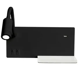 kinkiet-shelf-czarny-polka-ladowarka-usb-5w-800-lm-nowoczesny-do-sypialni