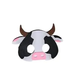 maska-filcowa-krowa-stroj-zwierzeta-zoo-krowka