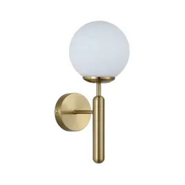 lampa-scienna-nowoczesna-kinkiet-szklana-kule-mleczna-glamour-gold
