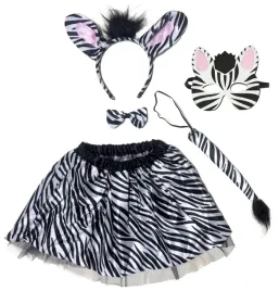 stroj-kostium-zebra-zestaw-spodniczka-tutu-opaska-ogon-maska-filcowa