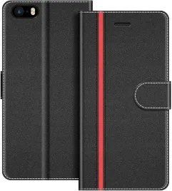 coodio-etui-skorzane-z-klapka-z-przegrodkami-iphone-5s-czarne-czerwone