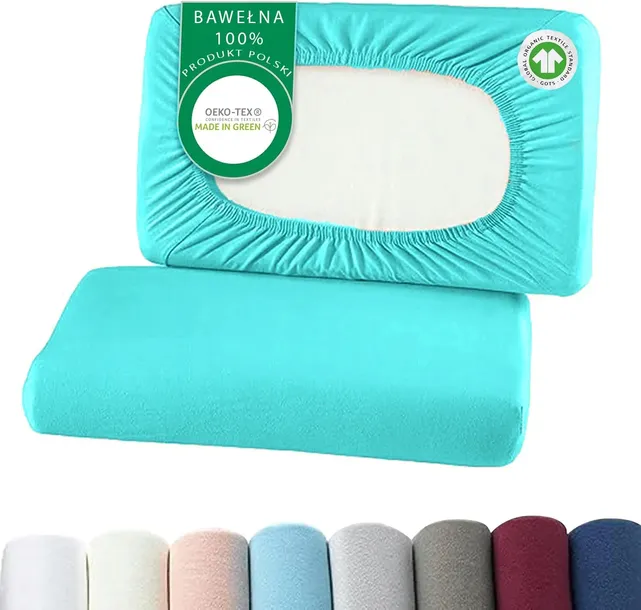 POSZEWKA ORTOPEDYCZNA PREMIUM JERSEY UNIWERSALNA BAWEŁNA 100% TURKUS