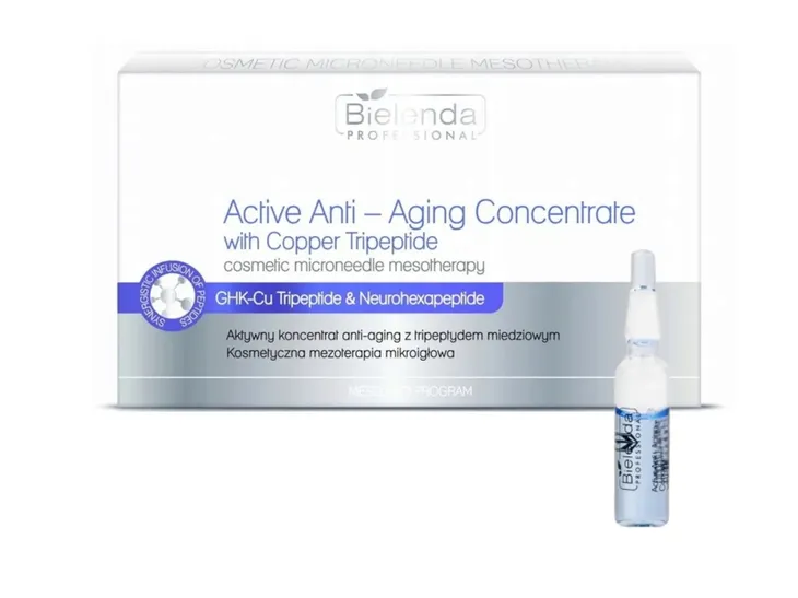 BIELENDA Aktywny koncentrat anti-aging z tripeptydem miedziowym 3ml