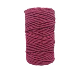makrama-bawelniany-3ply-3mm-fuksja-100-metrow